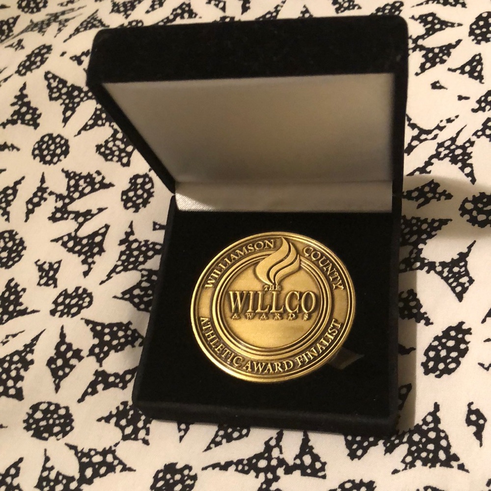 Williamson County Athletic Award Finalist Sports Conference Challenge Coin
